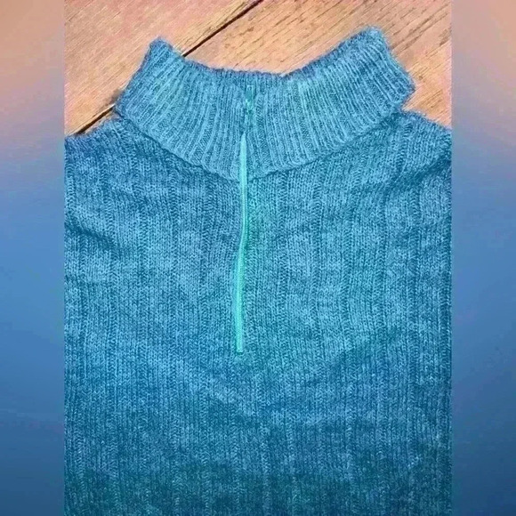 Vintage 1960’s Sweater Blue OS - Picture 3 of 8
